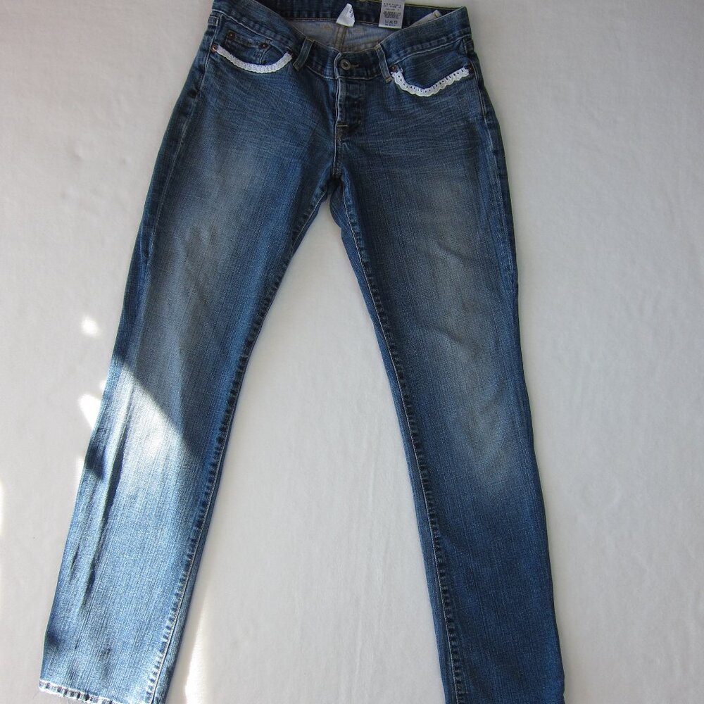 Vintage Lucky Brand Dungarees Womens Jeans Sweet Dream USA Tapered Size 8/29
